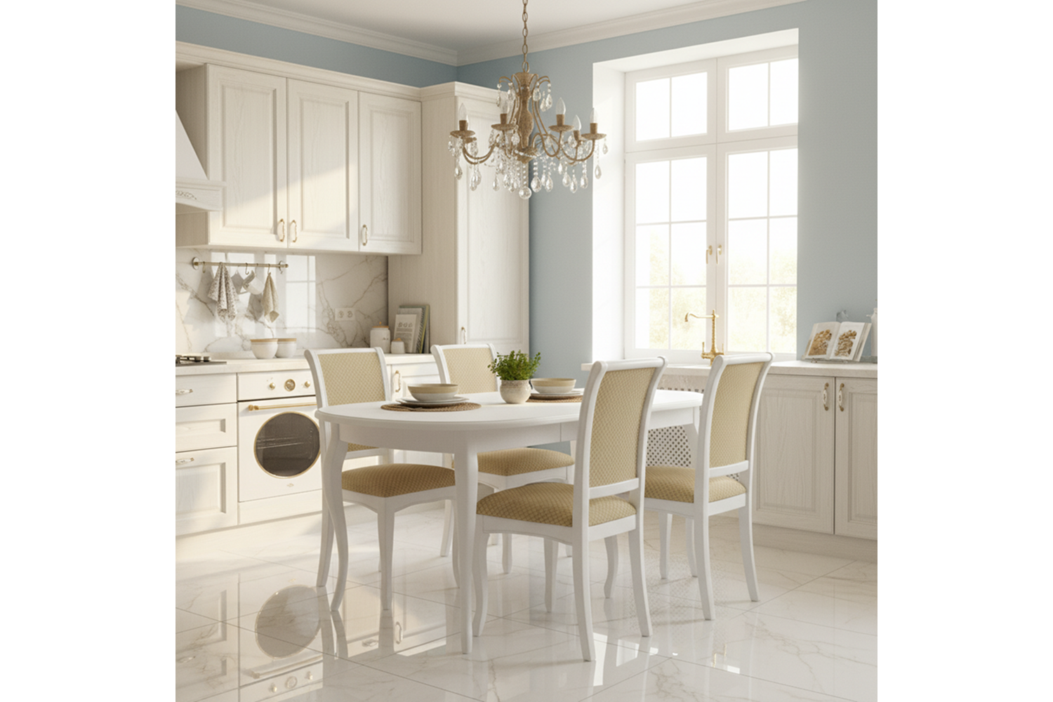 Обеденные столы - изображение №5 "Стол Павия 2"  на www.Angstrem-mebel.ru